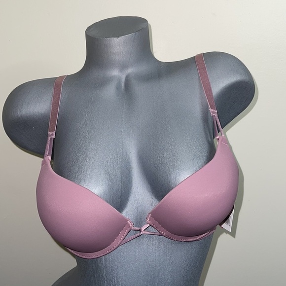 Super Extra Push Up Extreme Padded Plunge Add 2 Cup Size Bombshell Bra. NWT - Picture 1 of 2